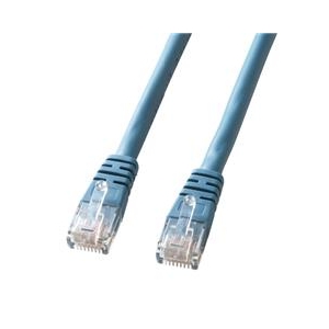 サンワサプライ エンハンスドカテゴリ5単線LANケーブル（15m） ブルー KB-T5T-15BLN-イメージ1