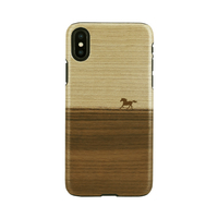Man & Wood iPhone XS/X用天然木ケース Mustang I13863I58