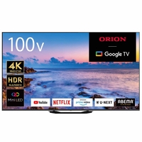 オリオン ORION 100型チューナーレステレビ GLMK100U