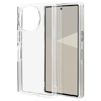 ラスタバナナ AQUOS R10用ハイブリッドケース TPU×PC クリア 8807AR10HPCL