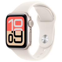Apple Apple Watch SE 3(GPS + Cellularモデル)- 40mm Apple Watch SE 3 スターライトアルミニウムケースとスターライトスポーツバンド - S/M MEP64J/A