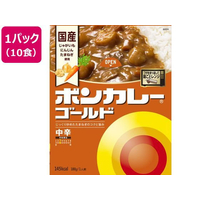 大塚食品 ボンカレーゴールド中辛180g×10食 1箱(10箱) F893741