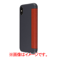 パワーサポート iPhone XS用ケース Red PUY-81
