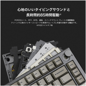 Mistel Barocco Mistel MD770PRO US (英語配列/ KTT Hyacinth軸) リニア (KT/HY)KTT Hyacinth軸 ML-MD770PRO-US-KT/HY-イメージ13