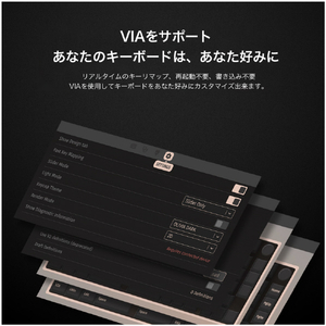 Mistel Barocco Mistel MD770PRO US (英語配列/HMX PEACH PINK軸) 静音リニア (HM/PP)HMX Peach Pink軸 ML-MD770PRO-US-HM/PP-イメージ11