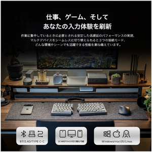 Mistel Barocco Mistel MD770PRO US (英語配列/HMX PEACH PINK軸) 静音リニア (HM/PP)HMX Peach Pink軸 ML-MD770PRO-US-HM/PP-イメージ8