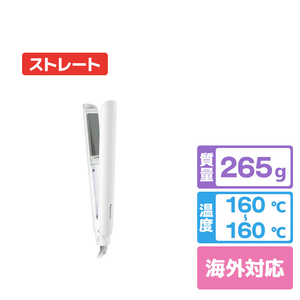 パナソニック コンパクトストレートアイロン 白 EH-HV1B-W-イメージ1