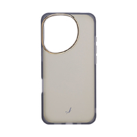 Ｈａｍｅｅ iPhone 16 Pro用ハイブリッドケース SALISTY クリアカラー チャコールブラック 669-978856