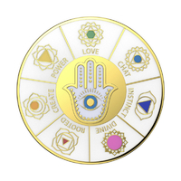 PopSockets スマホグリップ Enamel Spinner Chakras 806073