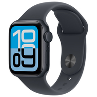 Apple Apple Watch SE 3(GPS + Cellularモデル)- 40mm Apple Watch SE 3 ミッドナイトアルミニウムケースとミッドナイトスポーツバンド - M/L MEPC4J/A