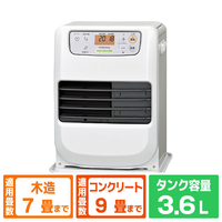 コロナ 石油ファンヒーター ミニシリーズ マットホワイト FH-M2526Y(W)