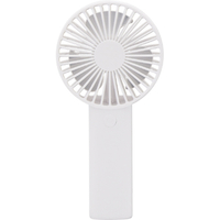 AXCEL USB充電式スタンド付きファン ホワイト AXL-737