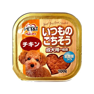 ペットアイ いつものごちそう 成犬用 チキン 100g FCE099N-イメージ1