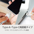 e angle USB3．2(Gen1)TypeC-A対応USBメモリ 128GB ホワイト ANGV-CRUAC128-A-W-イメージ3