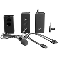 エアリア 2．4G Wi-Fi ワイヤレスマイク&レシーバー ブラック SD-WMIC-B