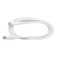 イツワ商事 USB Type-C to Type-C(1．2m)シリコンケーブル e angle select ホワイト EDCA02WH