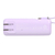 MOTTERU ACモバイルバッテリー 5000mAh ペールアイリス MOT-MBAC5001-PU-イメージ3