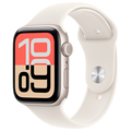 Apple Apple Watch SE 3(GPS + Cellularモデル)- 44mm Apple Watch SE 3 スターライトアルミニウムケースとスターライトスポーツバンド - M/L MEPF4J/A