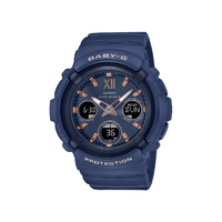 カシオ ソーラー電波腕時計 BABY-G ネイビー BGA-2800-2AJF
