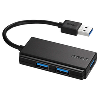 BUFFALO USB3．0バスパワーハブ 3ポートタイプ ブラック BSH3U100U3BK
