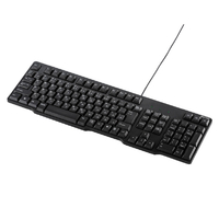 サンワサプライ PS/2キーボード ブラック SKB-L1BKN