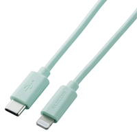エレコム USB-C(TM) to Lightningケーブル(スタンダード)(1．0m) グリーン U2C-APCL10GN