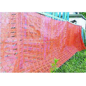 トラスコ中山 ネットフェンス ロール オレンジ 1m×100m オレンジ11004×4mmポリエチレン(PE) FC688ER-8183836-イメージ6