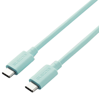 エレコム USB4ケーブル(Type-C to Type-C) 0．8m USB4-APCC5P08シリーズ グリーン USB4-APCC5P08GN
