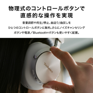 パナソニック ワイヤレスステレオヘッドホン Technics ブラック EAH-A1000-K-イメージ14