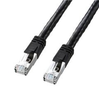 サンワサプライ PoECAT6LANケーブル(3m) ブラック KB-T6POE-03BK