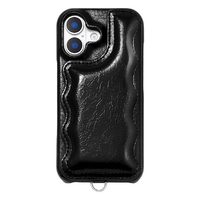 ユニケース Volume Wavy Puff(black) for iPhone 17 UNI-25M-WPBK