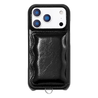 ユニケース Volume Wavy Puff(black) for iPhone 17 Pro UNI-25MP-WPBK