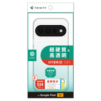 トリニティ Google Pixel 11用 [Turtle] ハイブリッドケース クリア TR-PX2611-TT-CL
