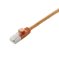 エレコム Cat6対応ツメ折れ防止LANケーブル 2m オレンジ LD-GPT/DR2/RS