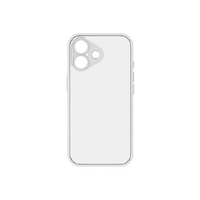グルマンディーズ iPhone17用プランプフレームケース IIIIfit クリア IFT-185CL