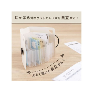 ナカバヤシ かたづくファイル A5 ホワイト FCE274S-DF-KTDF-A5-W-イメージ2