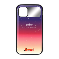PGA iPhone 12/12 Pro用ハイブリッドタフケース Premium Style キャプテン・マーベル PG-DPT20G27CTM
