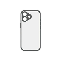 グルマンディーズ iPhone17用プランプフレームケース IIIIfit ブラック IFT-185BK