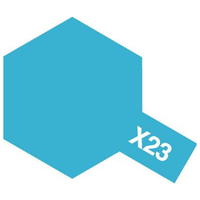 タミヤ アクリルミニ X-23 クリヤーブルー TｱｸﾘﾙﾐﾆX23N