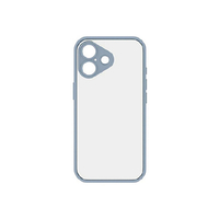 グルマンディーズ iPhone17用プランプフレームケース IIIIfit ライトブルー IFT-185LBL