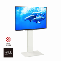 ナカムラ ～60V型対応 WALLテレビスタンドV2 ハイタイプ EQUALS・WALLシリーズ サテンホワイト WLTVA6111