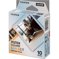 富士フイルム チェキスクエア専用フィルム 10枚入り instax SQUARE INSTAXSQUARESUNSETWW1