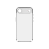 グルマンディーズ iPhone Air用プランプフレームケース IIIIfit クリア IFT-187CL