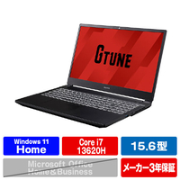 マウスコンピューター 15．6型ゲーミングノートパソコン e angle select G TUNE ブラック EDP5I7G70161TB