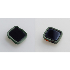 WEARPLANET Apple Watch 41/40mm用FLUFFY POT ソフトケース マッシュルームグリーン WP26948-イメージ8