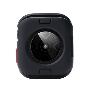 WEARPLANET Apple Watch 41/40mm用FLUFFY POT ソフトケース マット ブラック WP26950-イメージ3