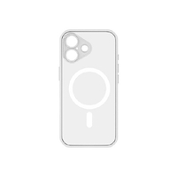 グルマンディーズ iPhone17用MagSafe対応プランプフレームケース IIIIfit クリア IFT-189CL