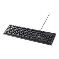 BUFFALO USB&PS2 有線ゲーミングキーボード PS4対応 ブラック BSKBCG300BK
