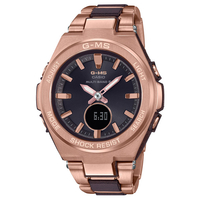 カシオ 腕時計 BABY-G G-MS ブラウン・ゴールド MSG-W200CG-5AJF