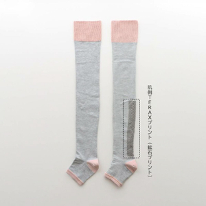 ナイガイ 整 オーバーニー(23-25cm) ピンク 3915-308-12-イメージ4